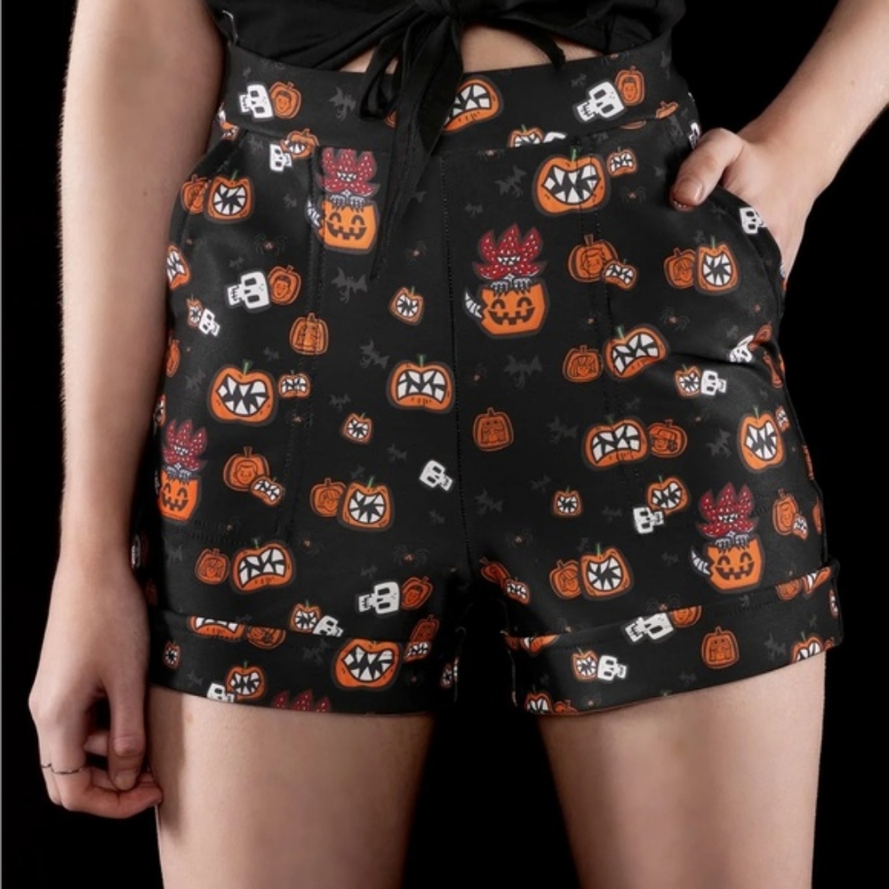 Rare BlackMilk Stranger Things Demogorgan Shorts